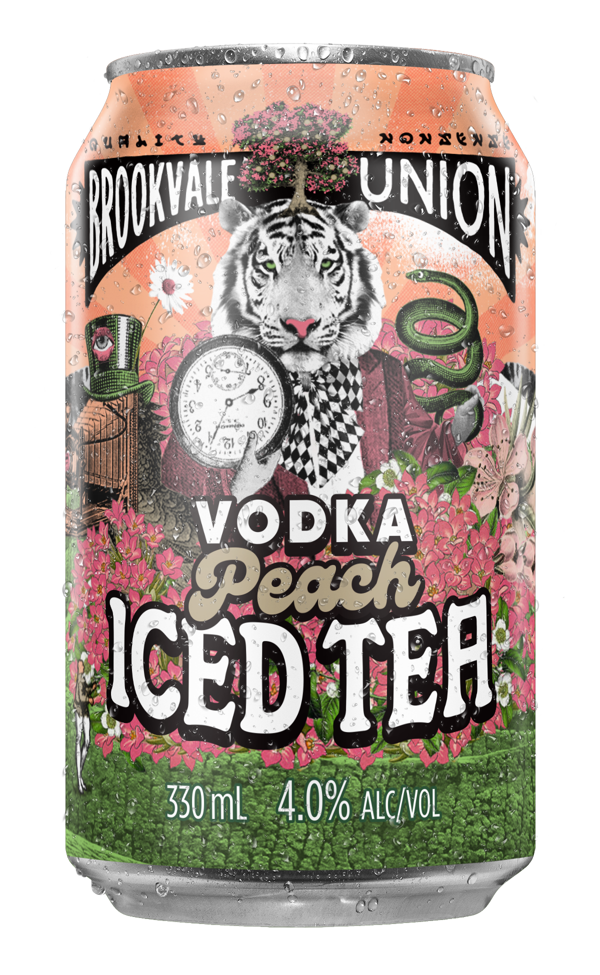 Vodka & Peach Iced Tea